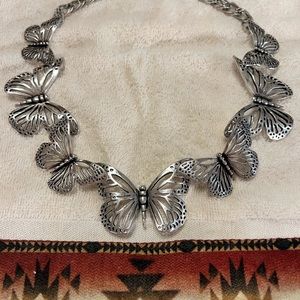 Fossil Butterfly Necklace